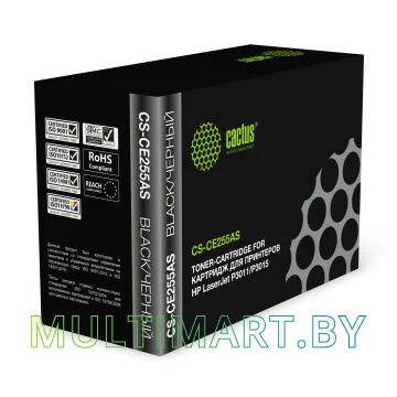 Картридж CACTUS CS-CE255AS (аналог HP 5A CE255A)